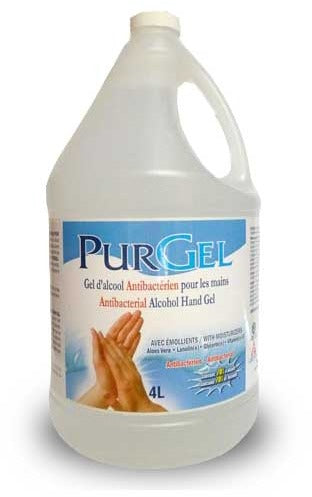 Gel désinfectant pour les mains - Purgel